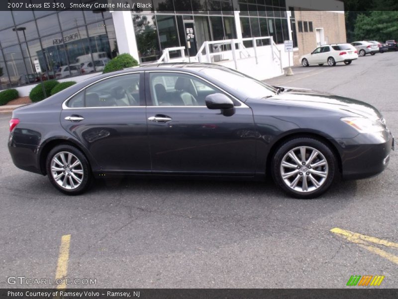 Smokey Granite Mica / Black 2007 Lexus ES 350