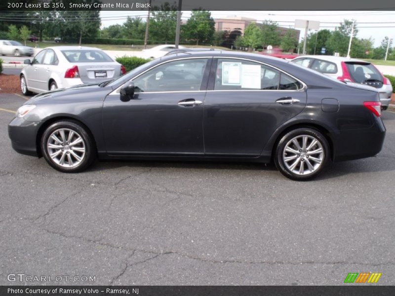 Smokey Granite Mica / Black 2007 Lexus ES 350