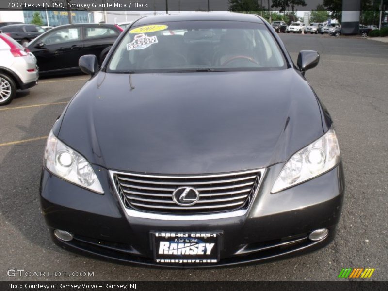 Smokey Granite Mica / Black 2007 Lexus ES 350