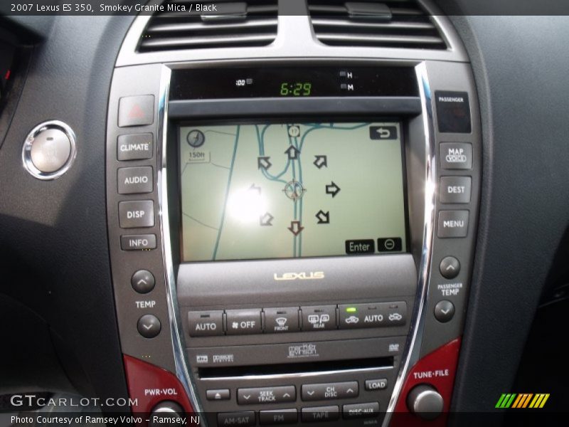Smokey Granite Mica / Black 2007 Lexus ES 350