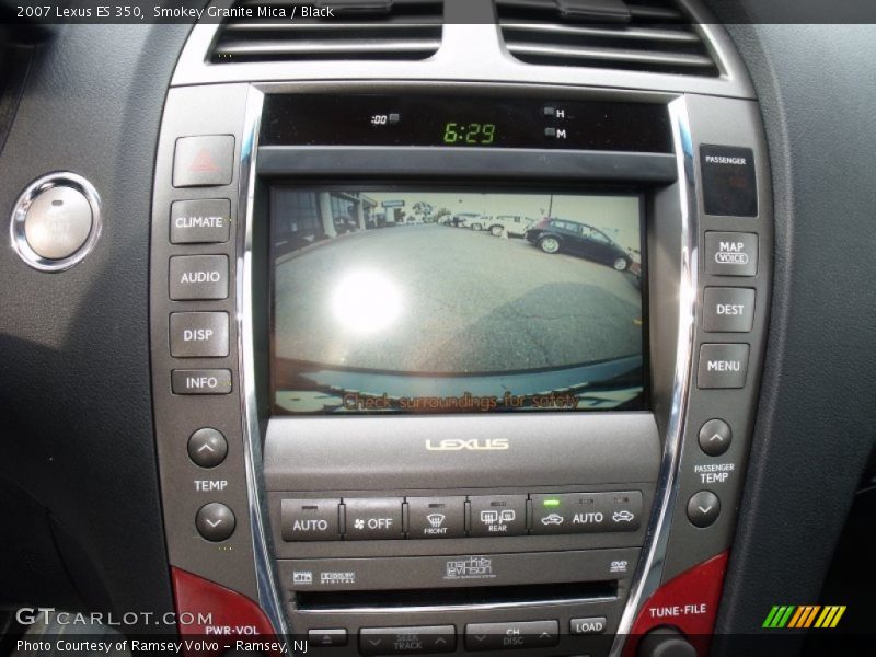 Smokey Granite Mica / Black 2007 Lexus ES 350