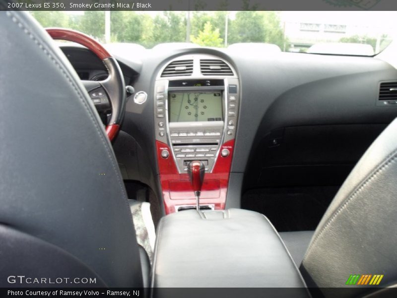 Smokey Granite Mica / Black 2007 Lexus ES 350