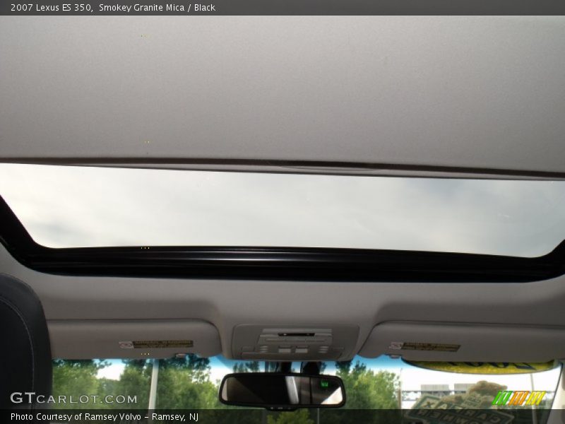 Smokey Granite Mica / Black 2007 Lexus ES 350