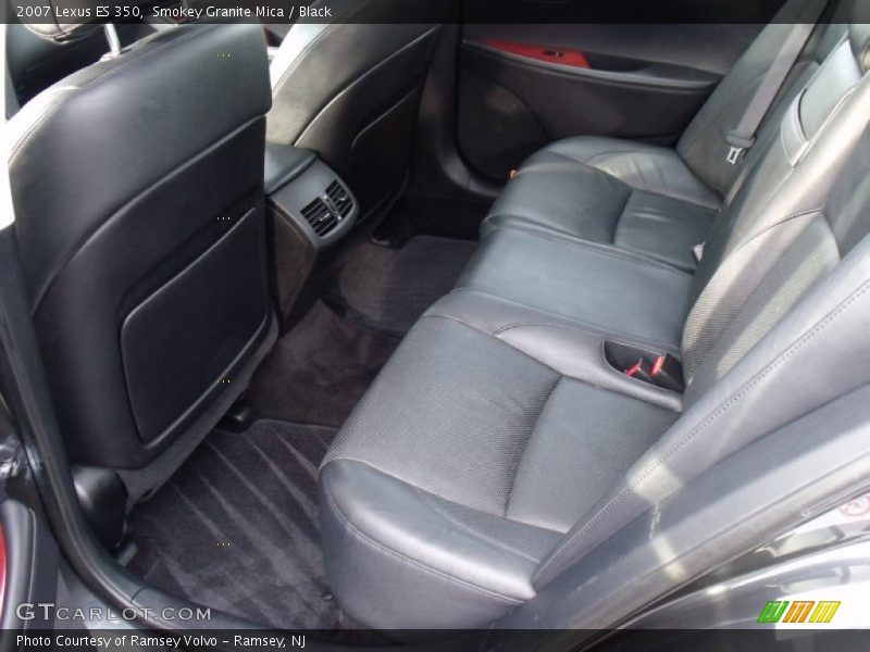 Smokey Granite Mica / Black 2007 Lexus ES 350