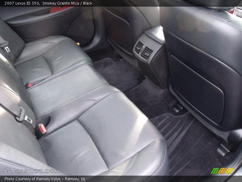 Smokey Granite Mica / Black 2007 Lexus ES 350