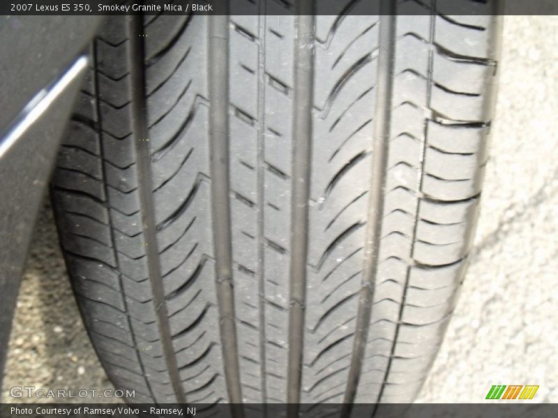 Smokey Granite Mica / Black 2007 Lexus ES 350