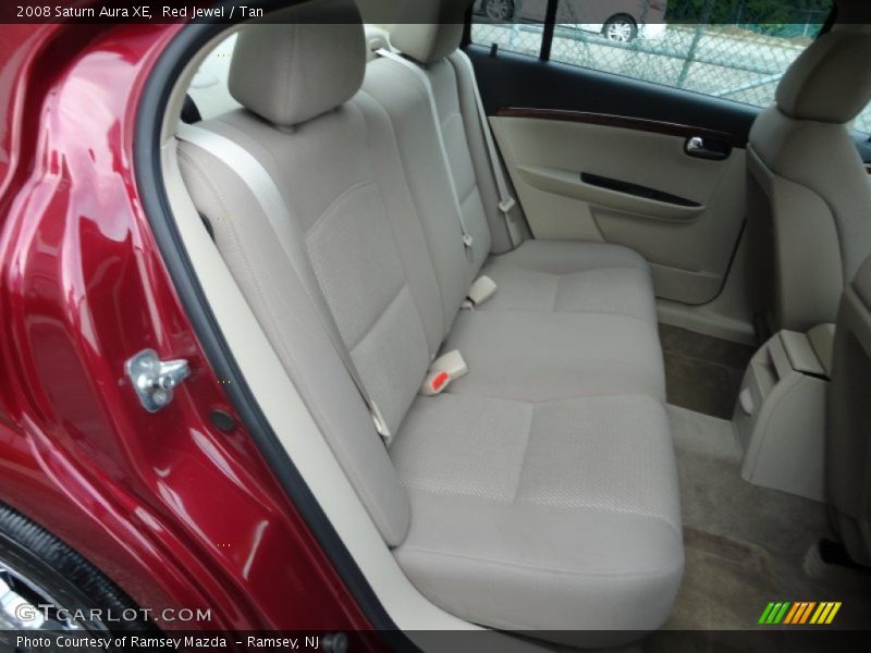Red Jewel / Tan 2008 Saturn Aura XE