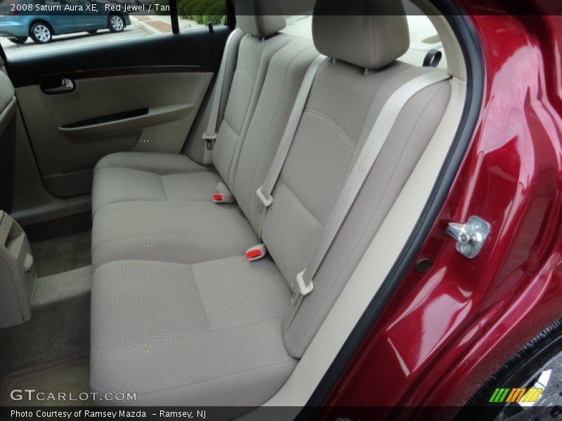 Red Jewel / Tan 2008 Saturn Aura XE
