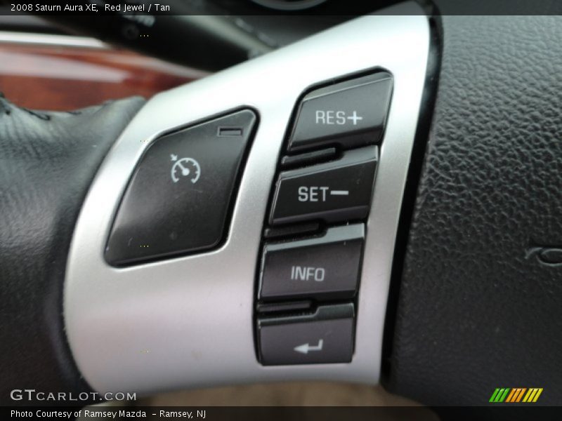 Red Jewel / Tan 2008 Saturn Aura XE