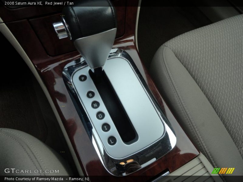 Red Jewel / Tan 2008 Saturn Aura XE