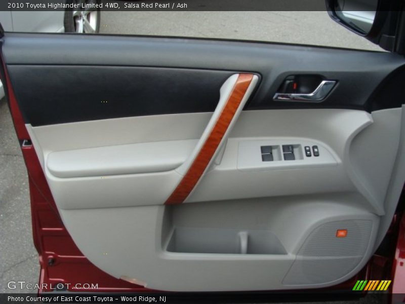 Salsa Red Pearl / Ash 2010 Toyota Highlander Limited 4WD