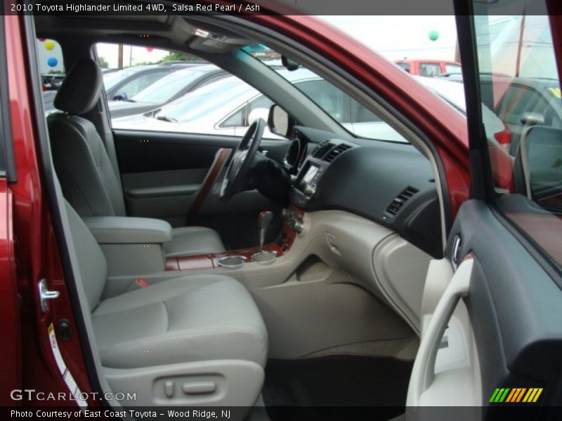 Salsa Red Pearl / Ash 2010 Toyota Highlander Limited 4WD