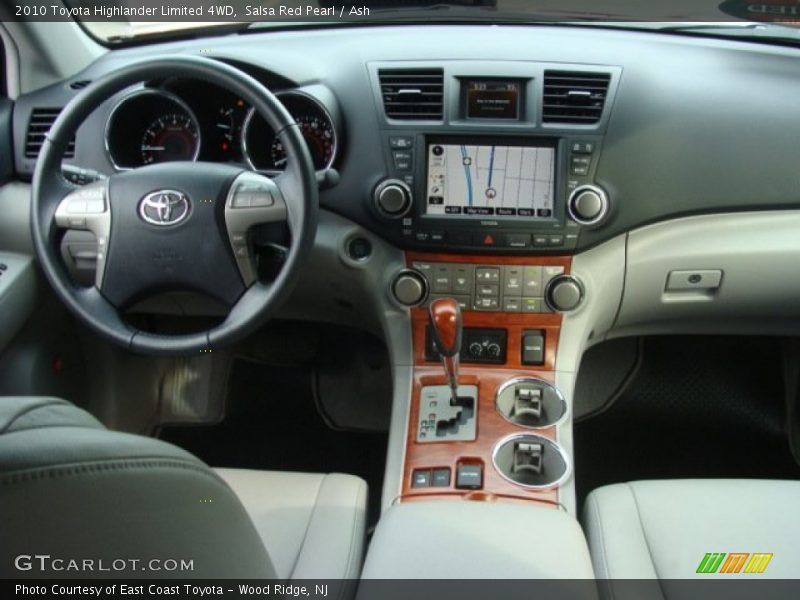 Salsa Red Pearl / Ash 2010 Toyota Highlander Limited 4WD