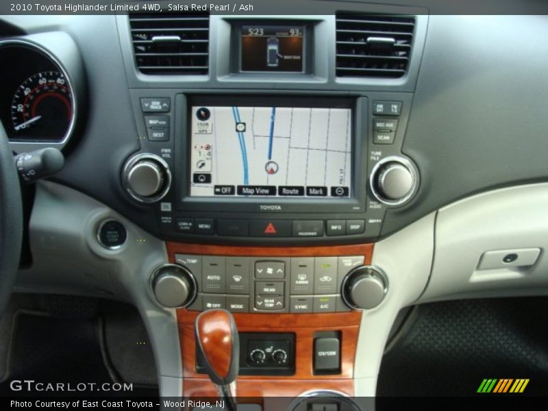 Salsa Red Pearl / Ash 2010 Toyota Highlander Limited 4WD