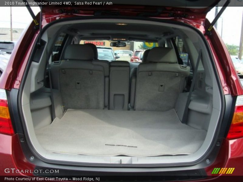 Salsa Red Pearl / Ash 2010 Toyota Highlander Limited 4WD