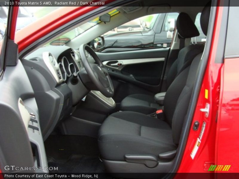 Radiant Red / Dark Charcoal 2010 Toyota Matrix S AWD