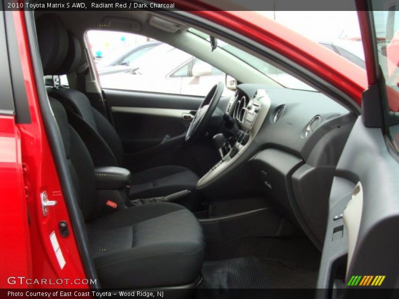 Radiant Red / Dark Charcoal 2010 Toyota Matrix S AWD