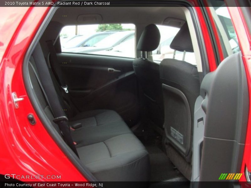 Radiant Red / Dark Charcoal 2010 Toyota Matrix S AWD