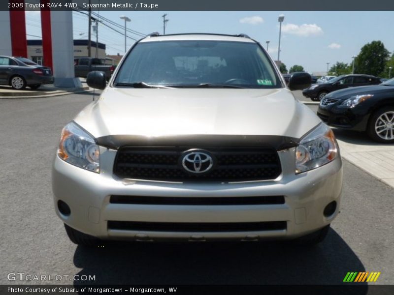 Savannah Metallic / Taupe 2008 Toyota RAV4 4WD