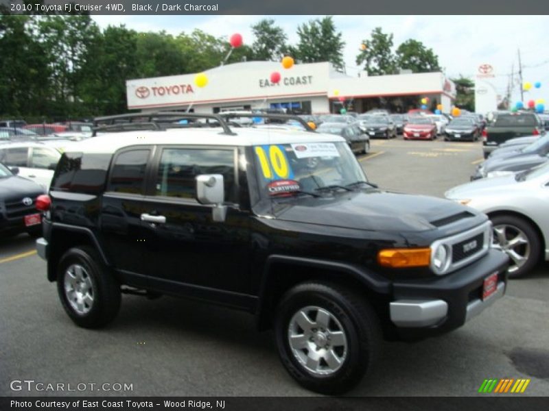 Black / Dark Charcoal 2010 Toyota FJ Cruiser 4WD