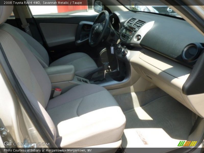 Savannah Metallic / Taupe 2008 Toyota RAV4 4WD