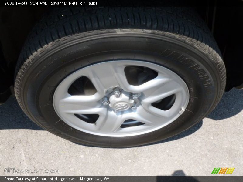Savannah Metallic / Taupe 2008 Toyota RAV4 4WD