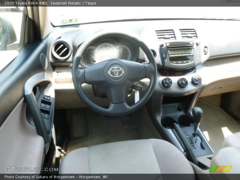 Savannah Metallic / Taupe 2008 Toyota RAV4 4WD