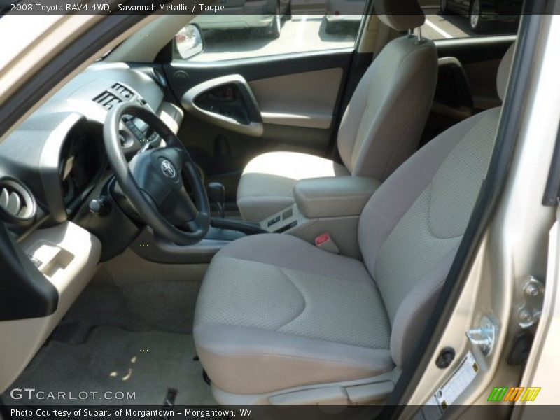 Savannah Metallic / Taupe 2008 Toyota RAV4 4WD