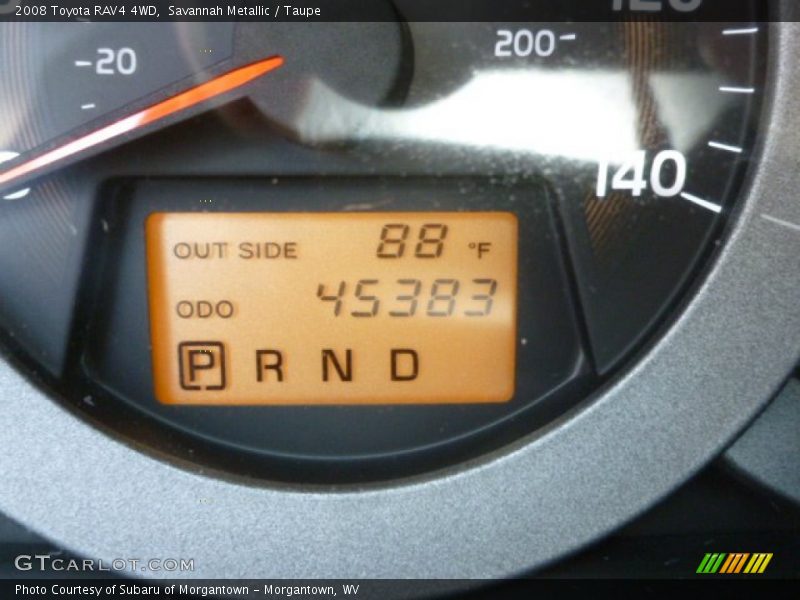 Savannah Metallic / Taupe 2008 Toyota RAV4 4WD