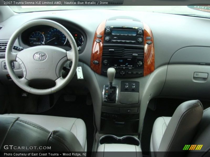 Nautical Blue Metallic / Stone 2007 Toyota Sienna XLE Limited AWD