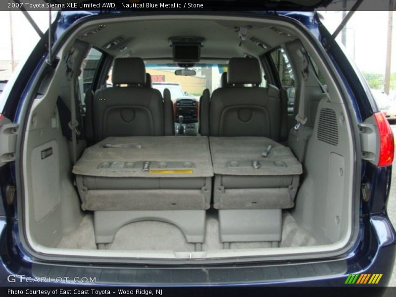 Nautical Blue Metallic / Stone 2007 Toyota Sienna XLE Limited AWD