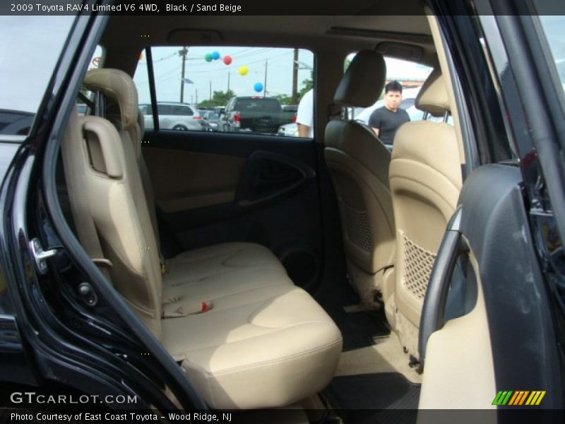 Black / Sand Beige 2009 Toyota RAV4 Limited V6 4WD
