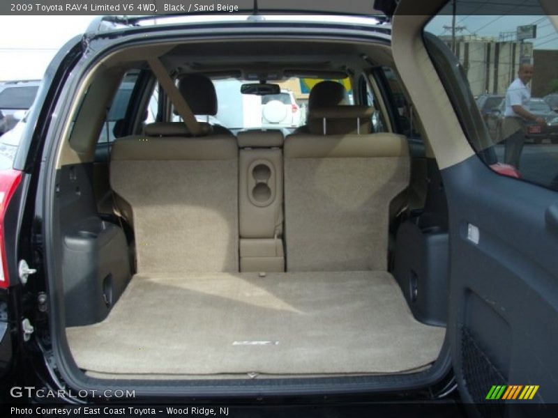 Black / Sand Beige 2009 Toyota RAV4 Limited V6 4WD