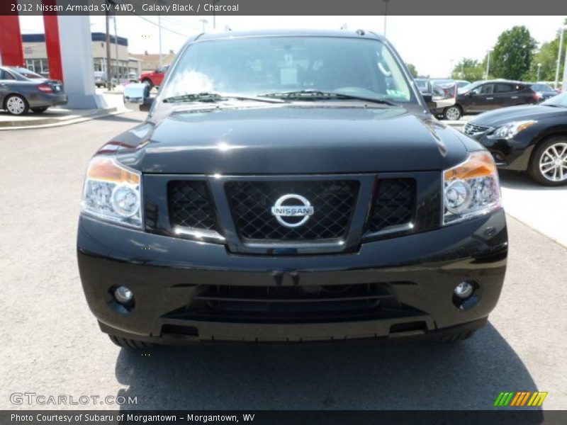 Galaxy Black / Charcoal 2012 Nissan Armada SV 4WD