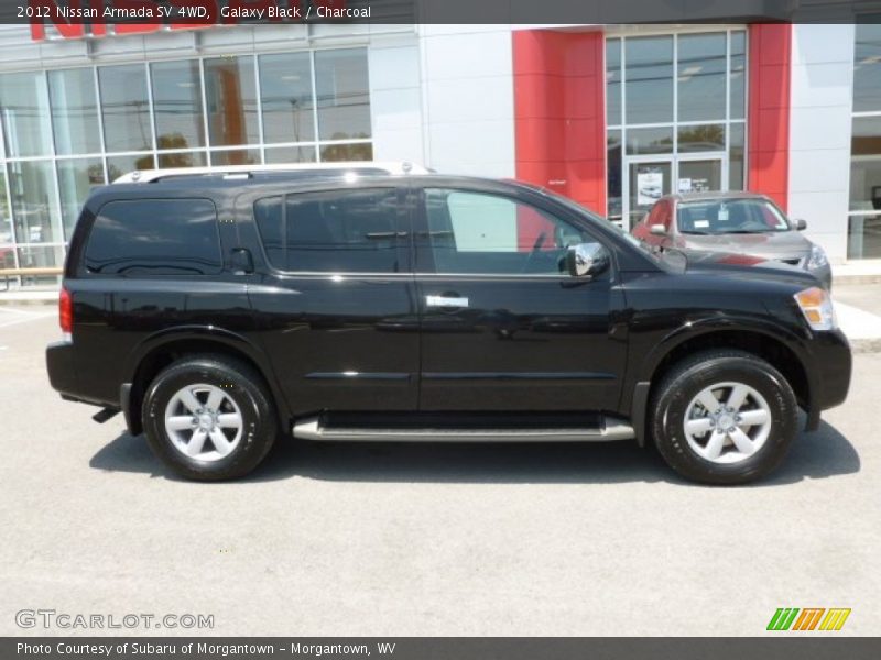 Galaxy Black / Charcoal 2012 Nissan Armada SV 4WD