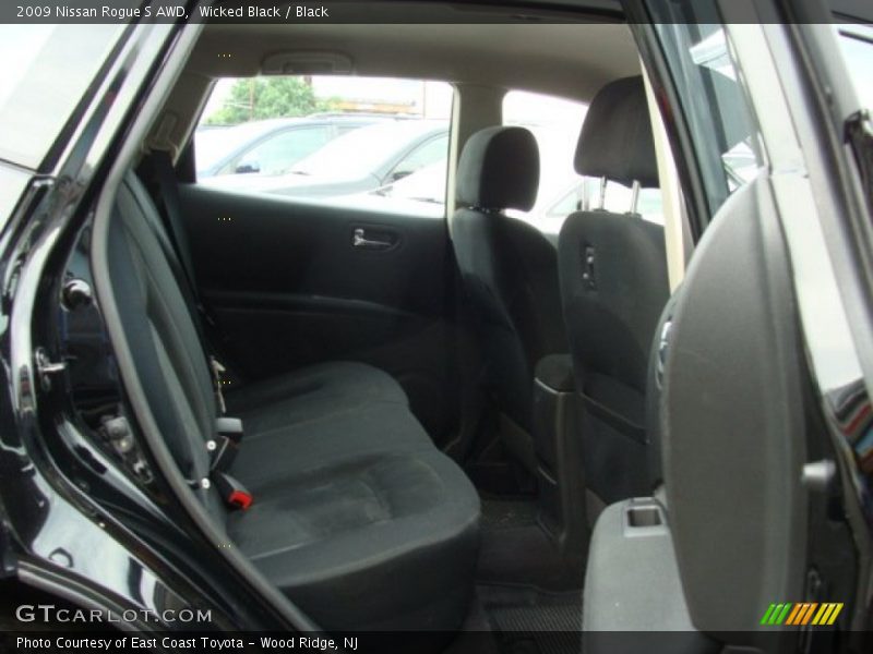 Wicked Black / Black 2009 Nissan Rogue S AWD