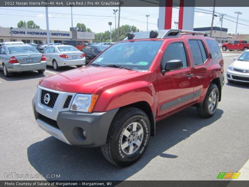 Front 3/4 View of 2012 Xterra Pro-4X 4x4