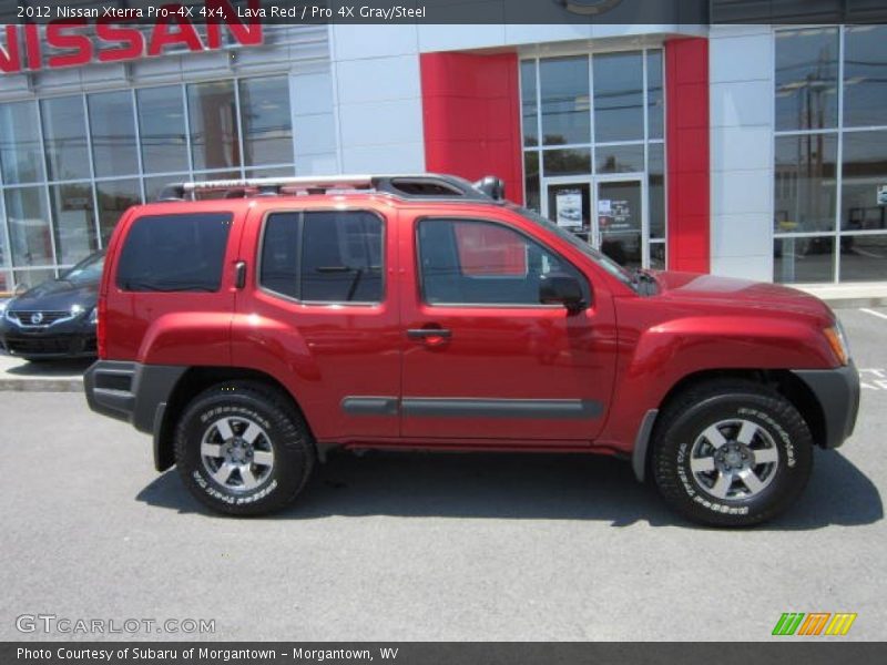  2012 Xterra Pro-4X 4x4 Lava Red