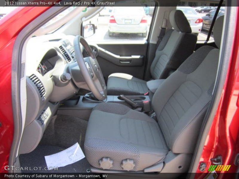  2012 Xterra Pro-4X 4x4 Pro 4X Gray/Steel Interior