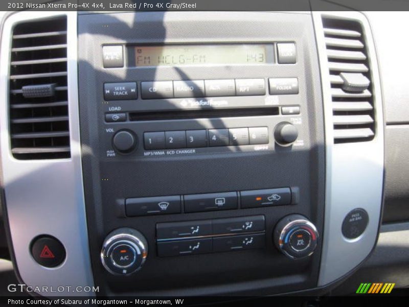 Lava Red / Pro 4X Gray/Steel 2012 Nissan Xterra Pro-4X 4x4