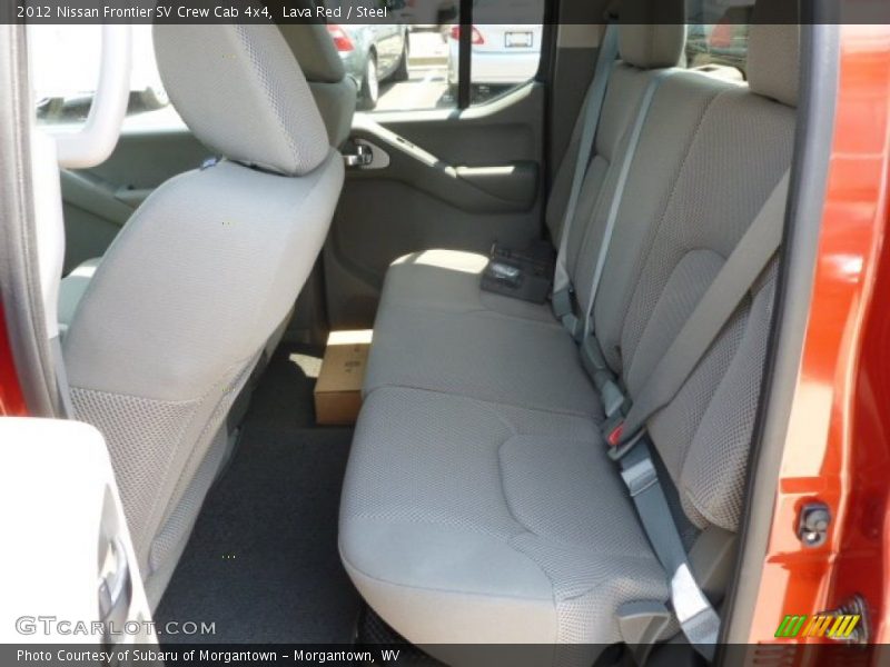 Lava Red / Steel 2012 Nissan Frontier SV Crew Cab 4x4