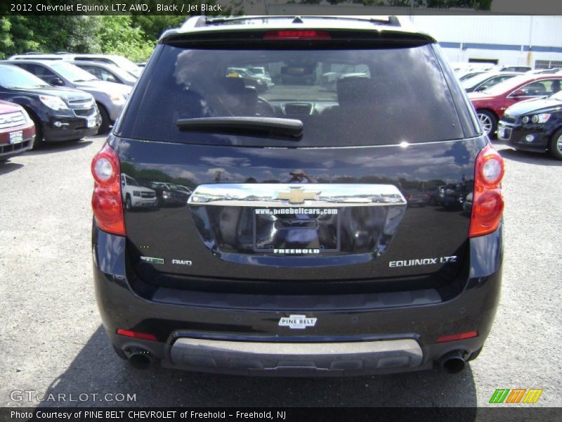 Black / Jet Black 2012 Chevrolet Equinox LTZ AWD