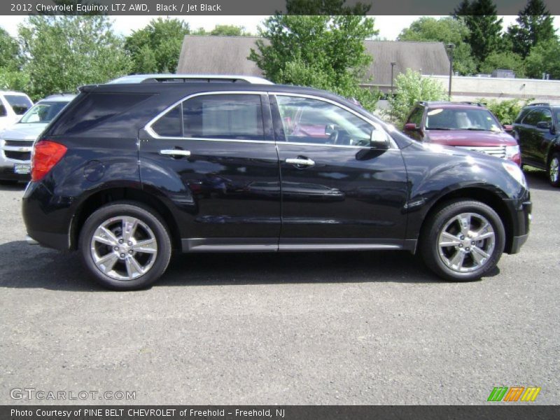 Black / Jet Black 2012 Chevrolet Equinox LTZ AWD