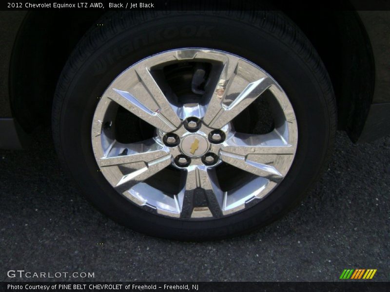 Black / Jet Black 2012 Chevrolet Equinox LTZ AWD
