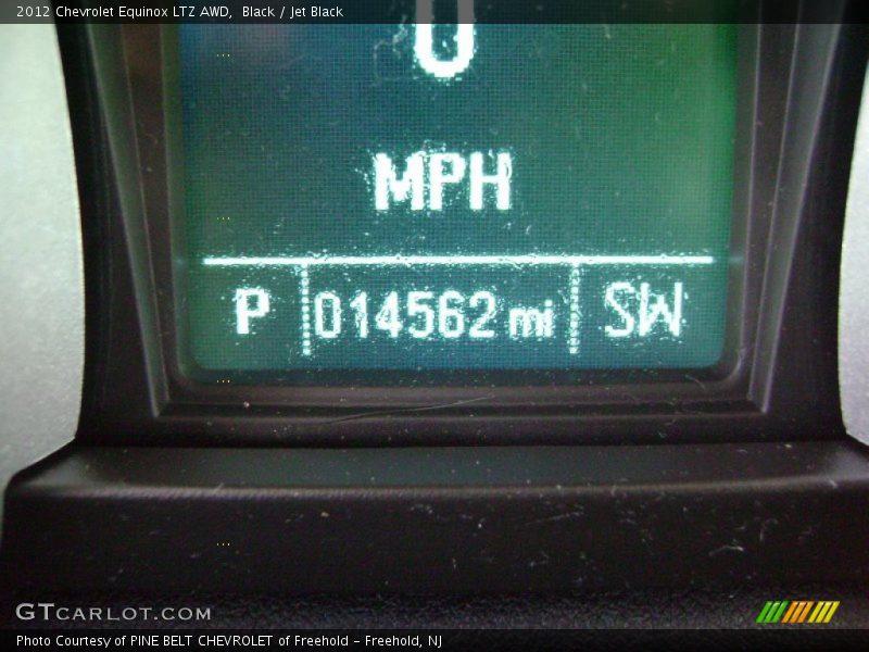 Black / Jet Black 2012 Chevrolet Equinox LTZ AWD