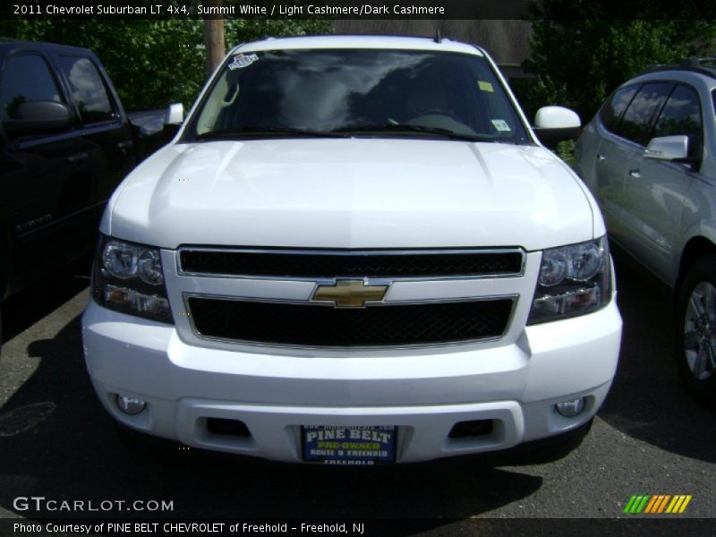 Summit White / Light Cashmere/Dark Cashmere 2011 Chevrolet Suburban LT 4x4