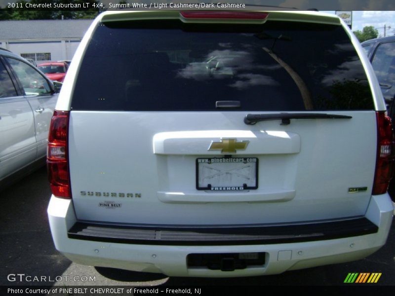 Summit White / Light Cashmere/Dark Cashmere 2011 Chevrolet Suburban LT 4x4