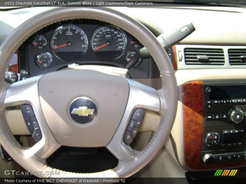 Summit White / Light Cashmere/Dark Cashmere 2011 Chevrolet Suburban LT 4x4
