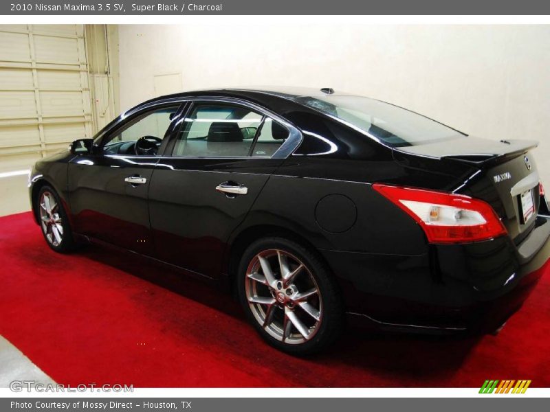 Super Black / Charcoal 2010 Nissan Maxima 3.5 SV