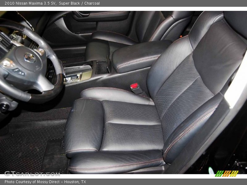 Super Black / Charcoal 2010 Nissan Maxima 3.5 SV